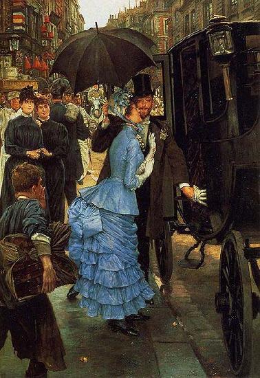 James Tissot The Bridesmaid, Germany oil painting art